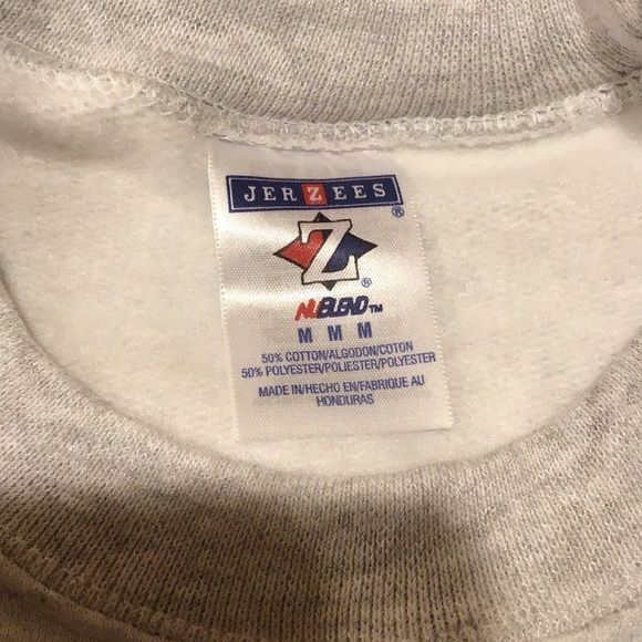 New Gray Jerzees Deaf Dog Sweatshirt “My Deaf Dog Has Taught Me…” M & XL - Picture 3 of 4